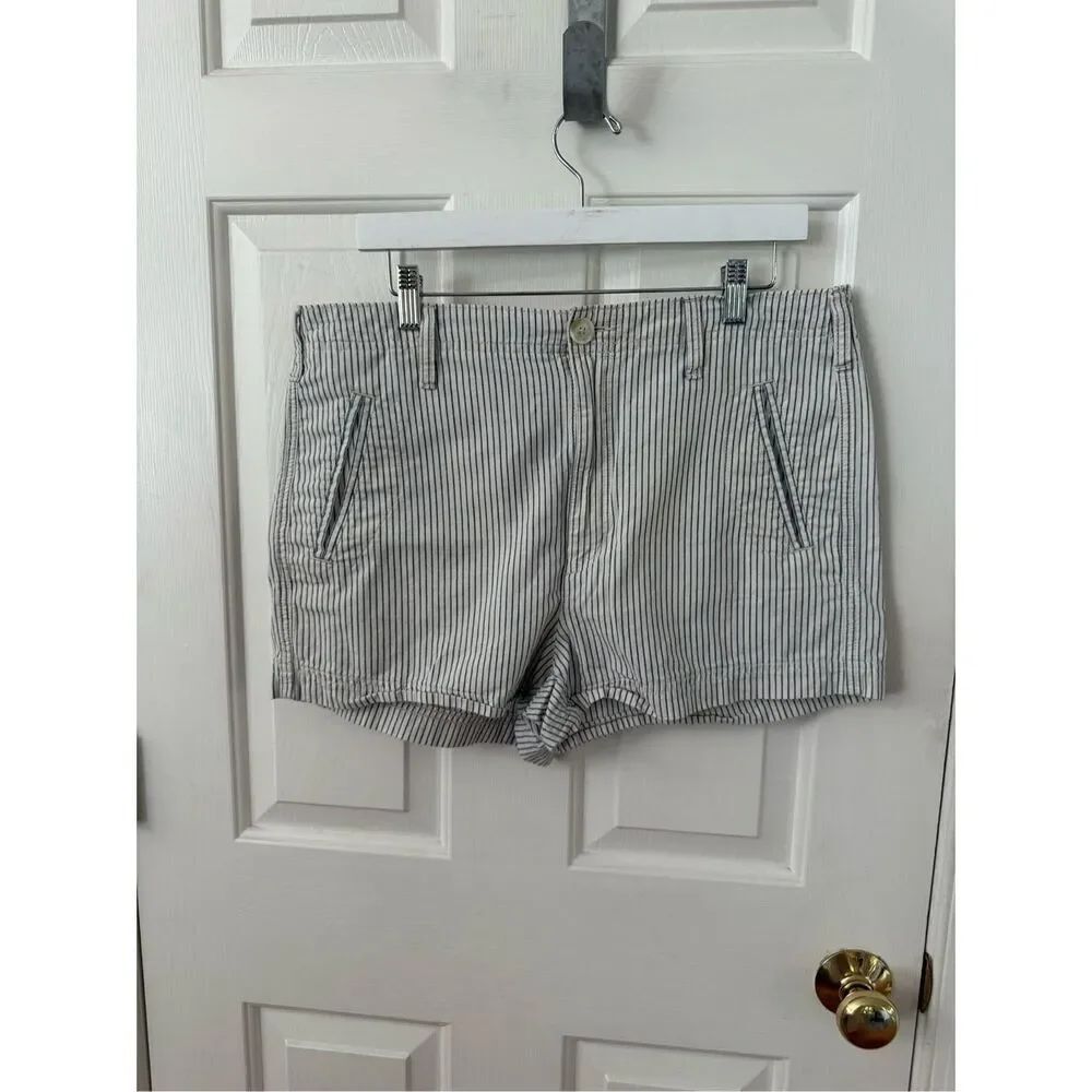 American Eagle Hickory Stripe 3” Shorts sz 12